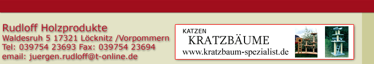 A Banner Kratzbaumspezialist